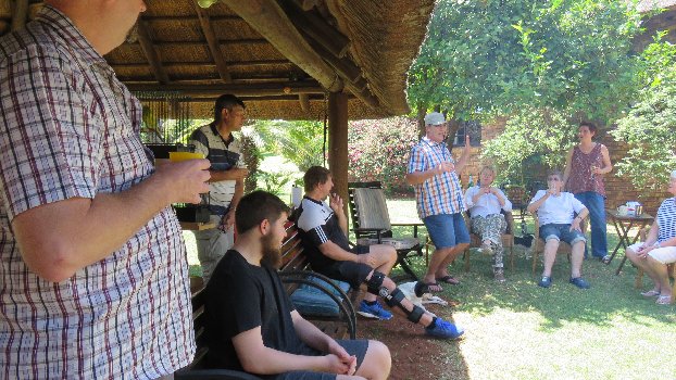Members at the Derby Show and Year end function were Ian Nel, Wouter Goosen, seated Ryan vd Heever, Rynier Burger, Yutta Molkentin, Christine Molkentin and Beryl Davie.