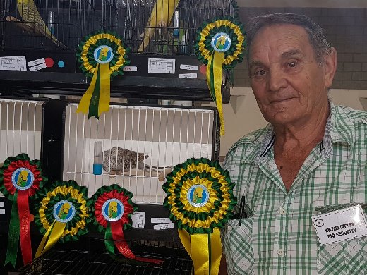 Kotzee Aviaries Best Opposite Sex on Show and Best Champion at the Free State Championship Show 2017