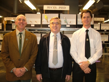 The Judges on the day - Tony Slight, Malcolm Taylor and Deon Davie