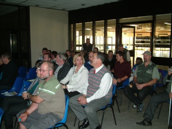 Exhibitors at the prize giving