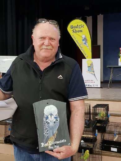 Best Intermediate on Show went to Rob Scarborough at the Gauteng Area Championship Show 2018