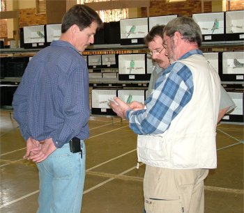 (L to R) Deon Davie, Ian Bleasdale and Reinhart Molkentin.