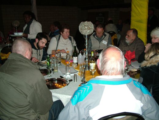 Members at the gala evening at the SA National Championship Show 2015 are Ian Nel, Stuart Cracknell, Lindsay Cracknell, Bob Cracknell, Mike Davies, Beryl Davies and the Fouche's from Cradock