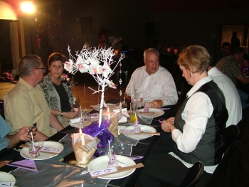 Holger and Christine Molkentin with judges Albert Olivier abd Maja Swart.