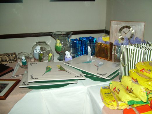 The prizes and special give aways on the evening.