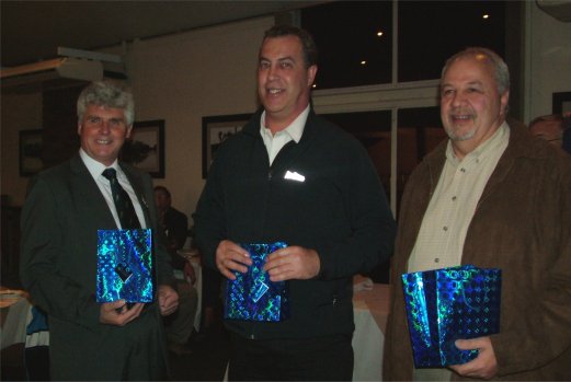 The judges on the day were (LtoR) Maurice Roberts, Pierre Swart, Albert Olivier